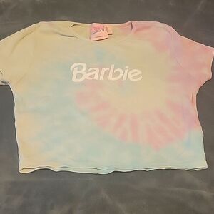 Forever 21 Tye die Barbie shirt. Size L